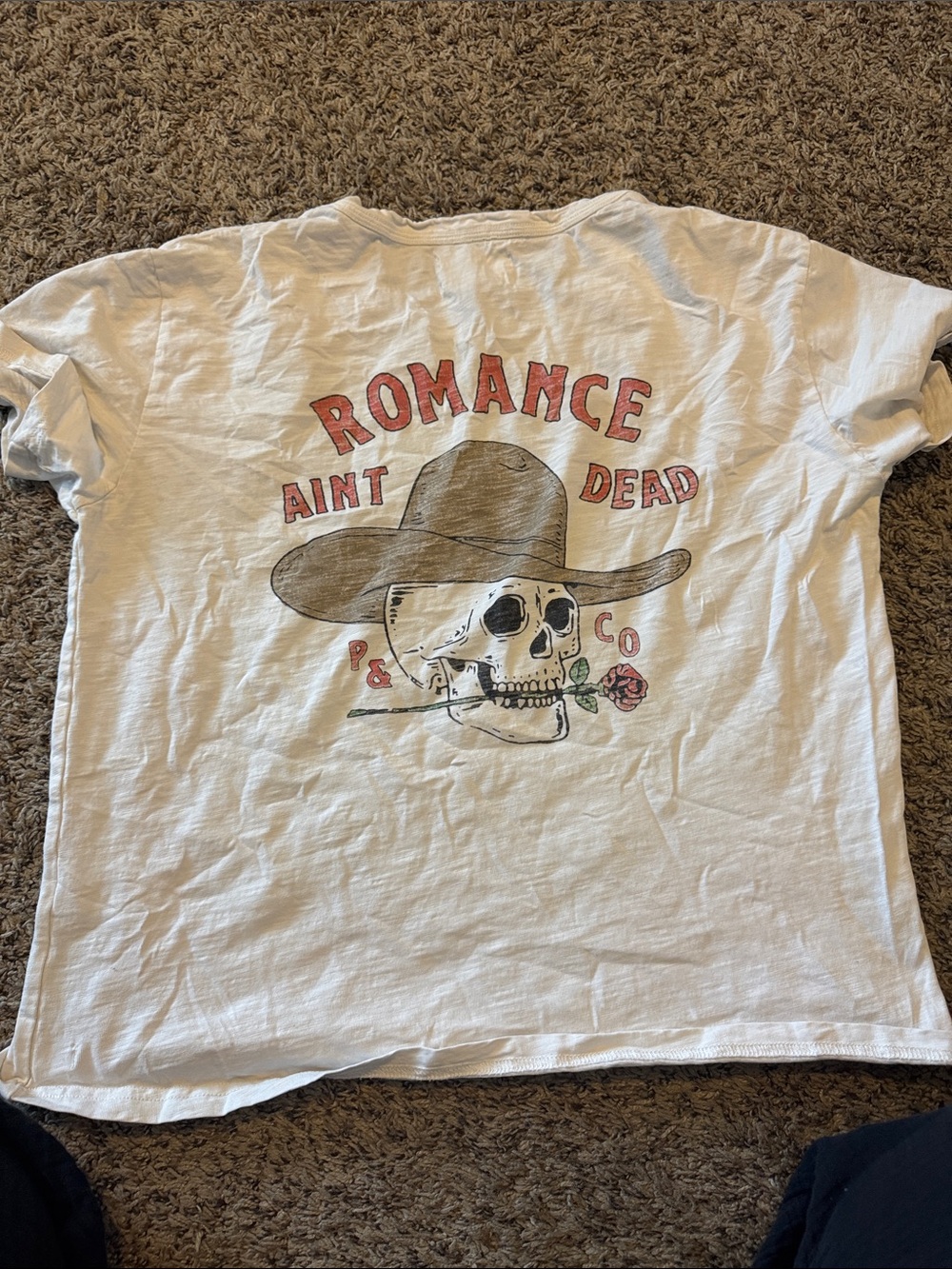 Women's White Short Sleeve Graphic Tee